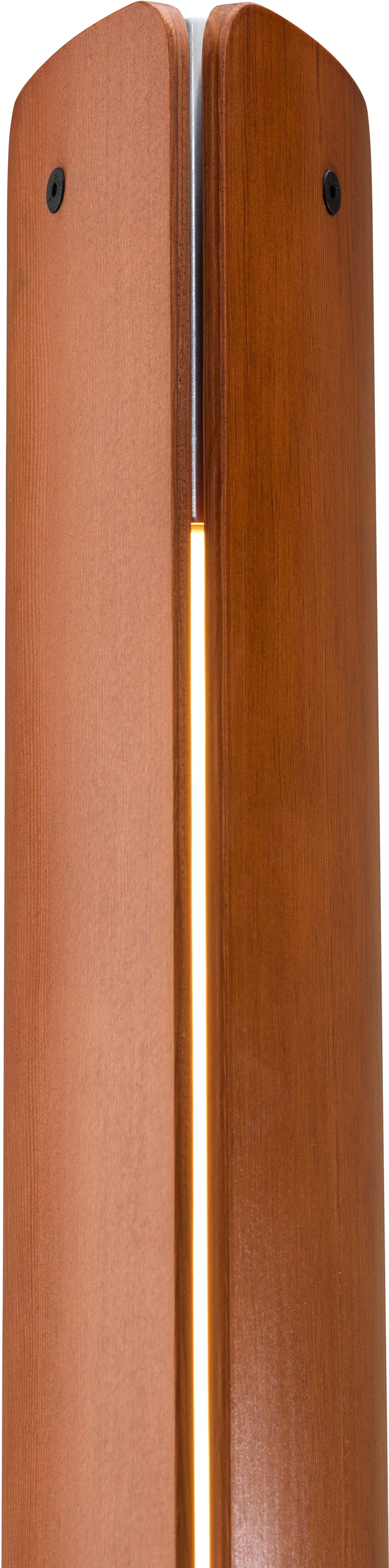 Lampada da terra Seki-han 226 cm, Heat treatened ash-black metal Flos