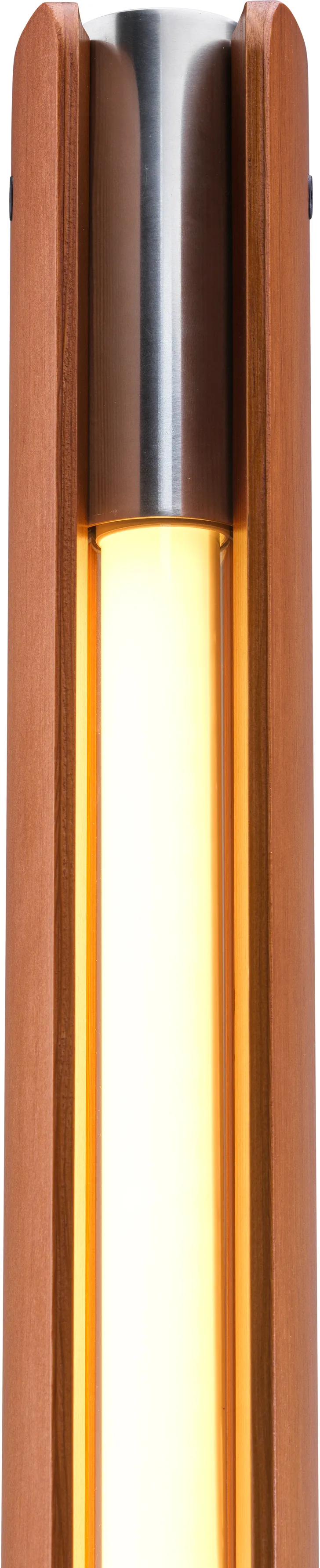 Lampada da terra Seki-han 226 cm, Heat treatened ash-black metal Flos