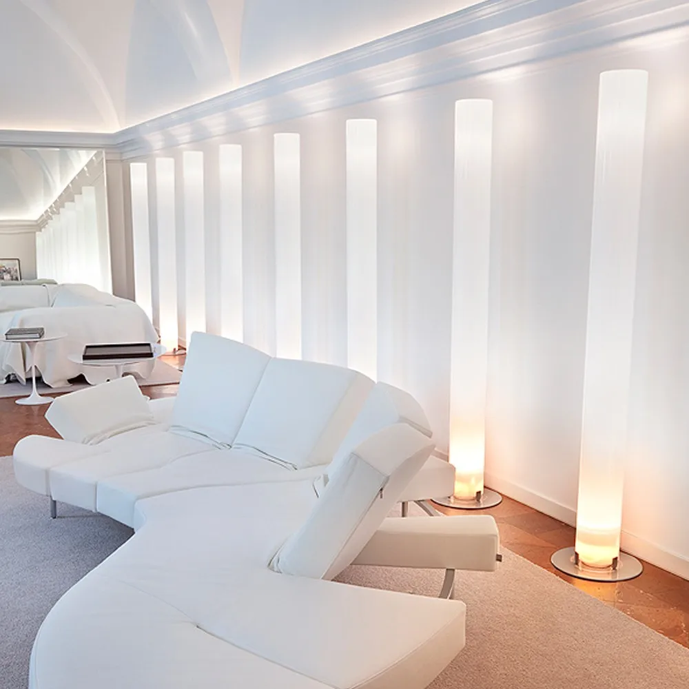 Lampada da terra Stylos, Bianco Flos