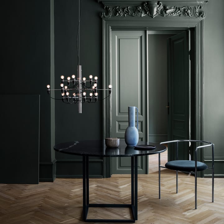 Lampadario 2097 Sarfatti, Cromo 18 lampade Flos