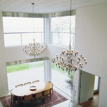 Lampadario 2097 Sarfatti - Cromo 50 lampade - Flos