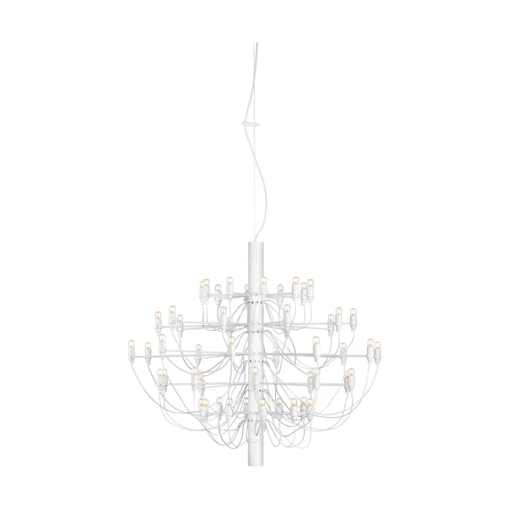 Lampadario 2097 Sarfatti LED - Matt bianco 50 lampade - Flos