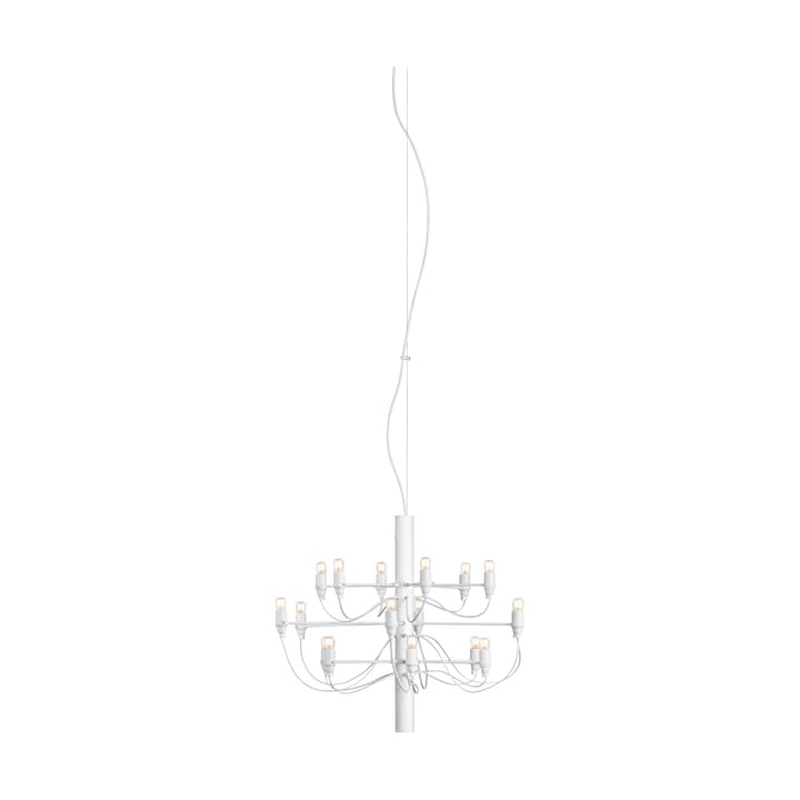 Lampadario 2097 Sarfatti LED - Mattbianco 18 lampade - Flos