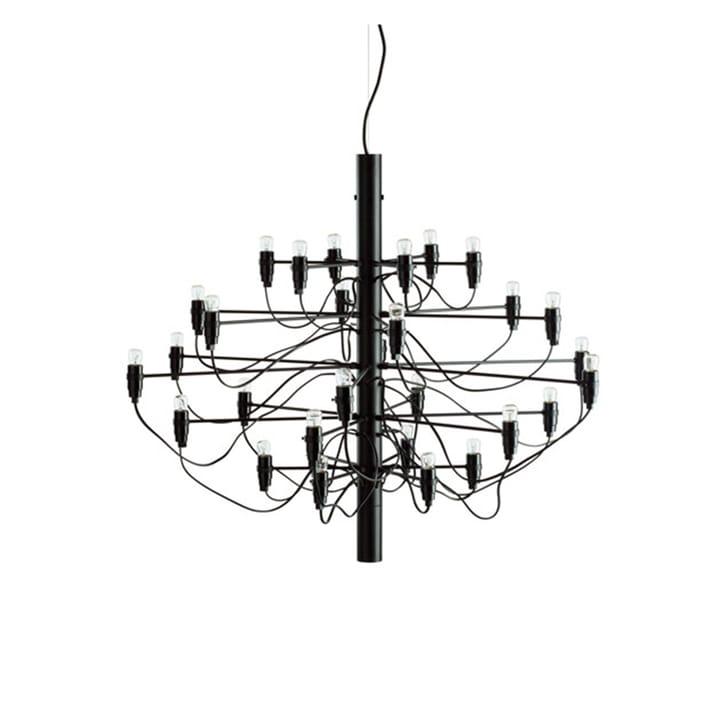 Lampadario 2097 Sarfatti LED - Nero opaco 30 lampade - Flos