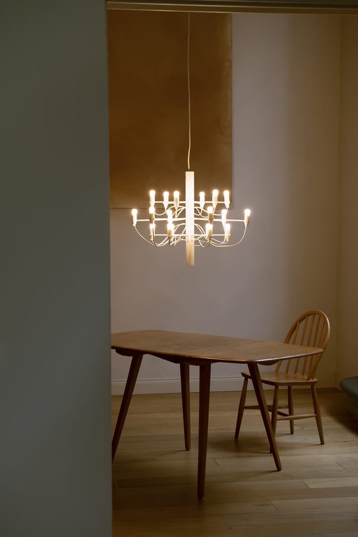 Lampadario 2097 Sarfatti, Matt bianco 18 lampade Flos
