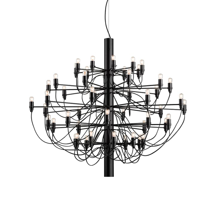 Lampadario 2097 Sarfatti - Nero opaco 50 lampade - Flos