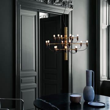 Lampadario 2097 Sarfatti - Ottone 18 lampade - Flos