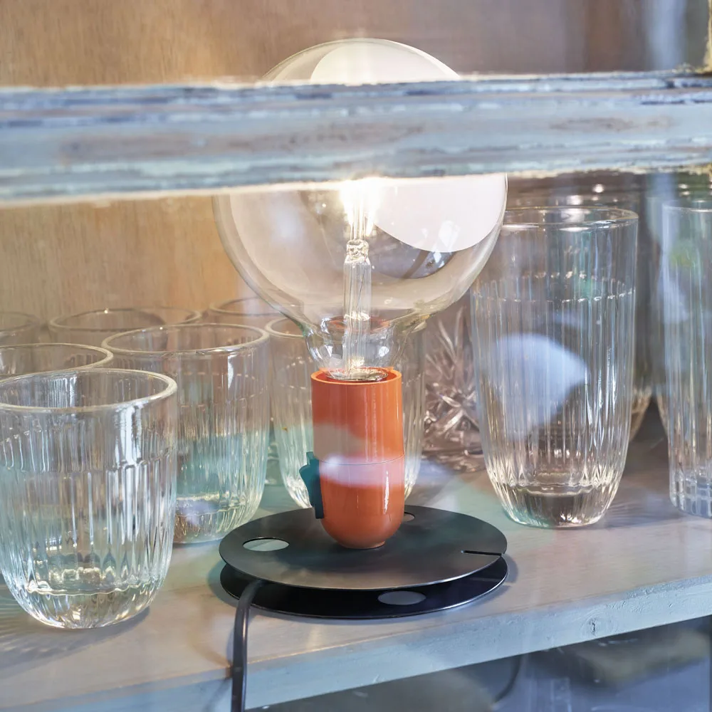 Lampadina, Arancio Flos