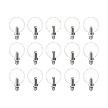 Lampadina LED globo retrofit dimmerabile E27 confezione da 15 - 2500K 170 lm 3 W - Flos