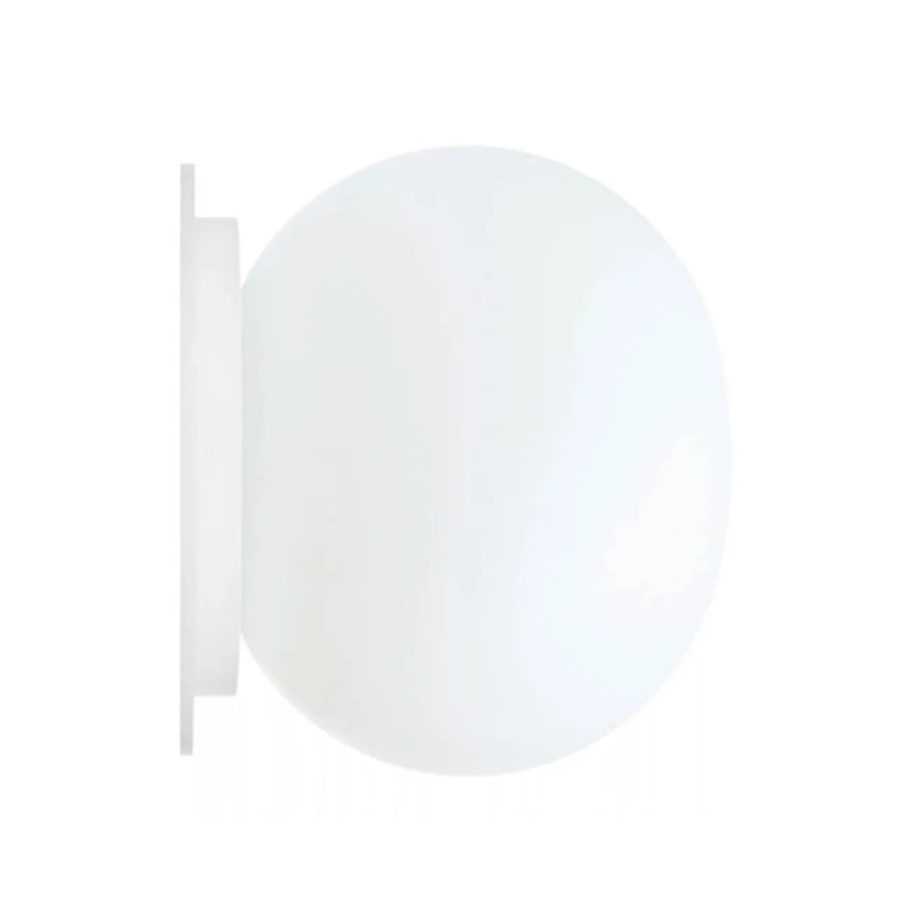 Mini Glo-Ball CW lampada da parete e soffitto montaggio specchio, Bianco Flos