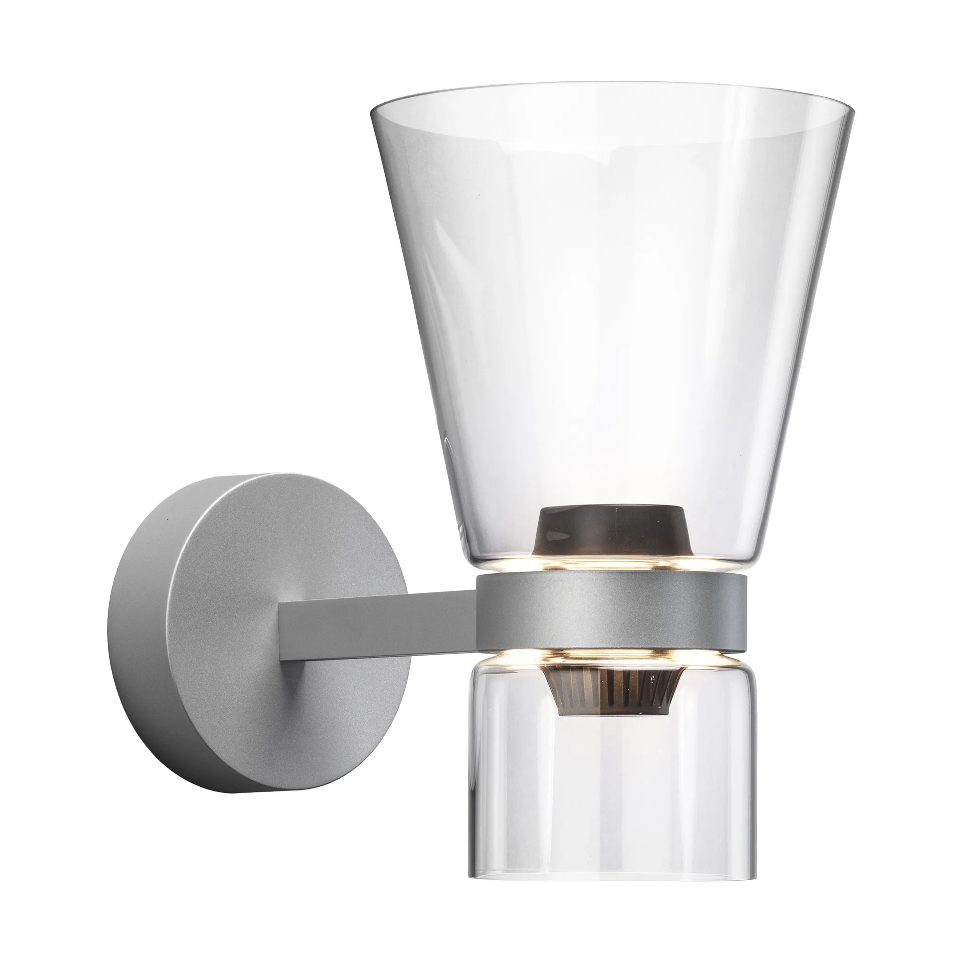 Nocturne Cone applique - Silver,  Flos