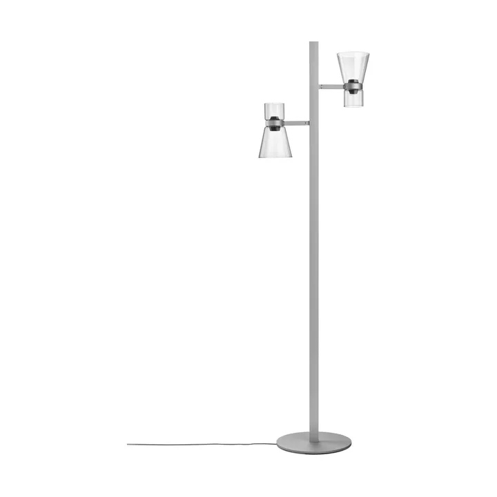 Nocturne F2 cone lampada da terra - Silver - Flos
