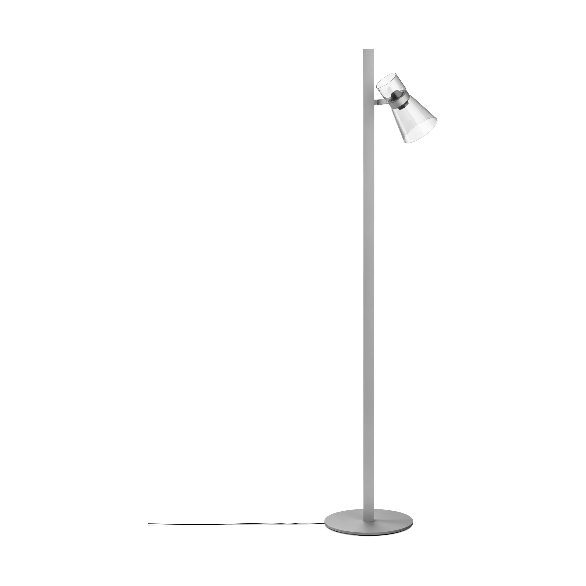 Nocturne FI cone lampada da terra - Silver,  Flos