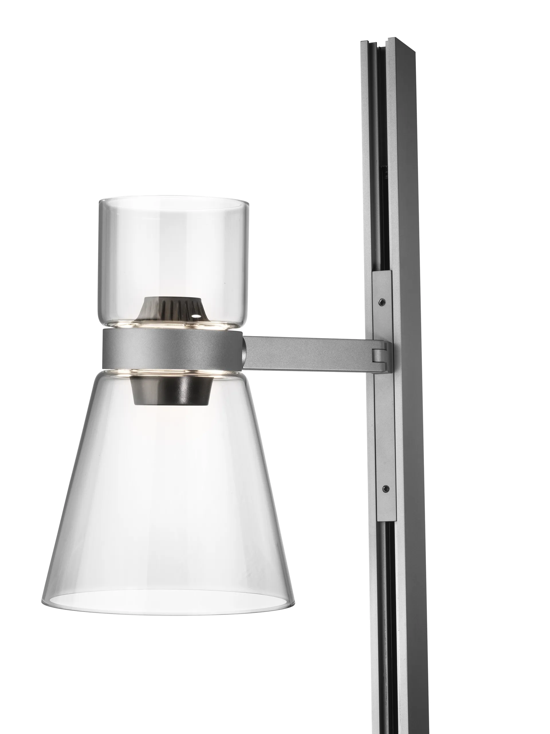 Nocturne FI cone lampada da terra - Silver,  Flos