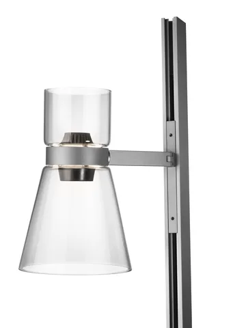 Nocturne FI cone lampada da terra - Silver - Flos