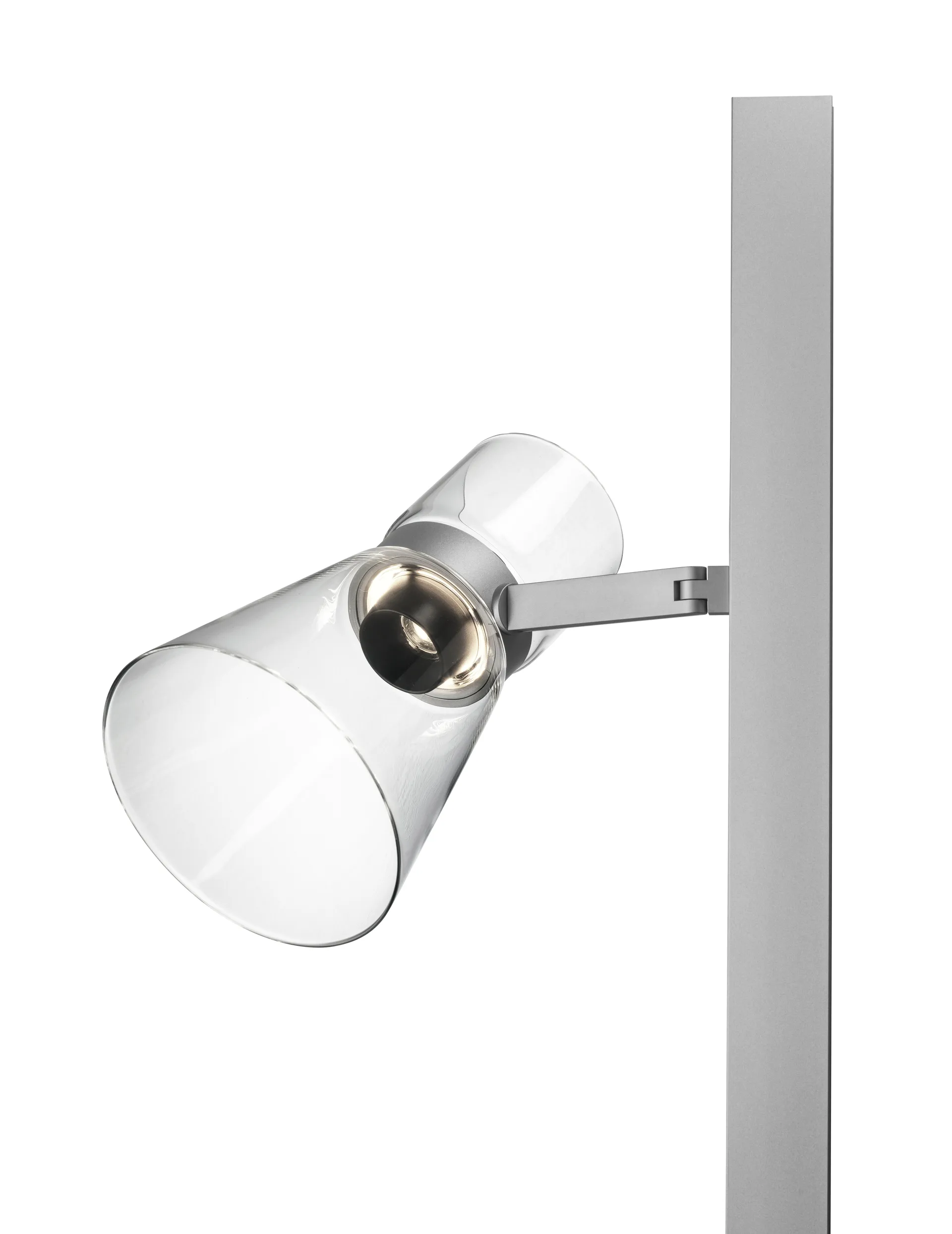 Nocturne FI cone lampada da terra - Silver,  Flos