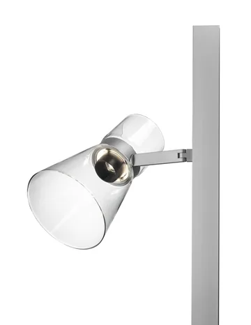 Nocturne FI cone lampada da terra - Silver - Flos