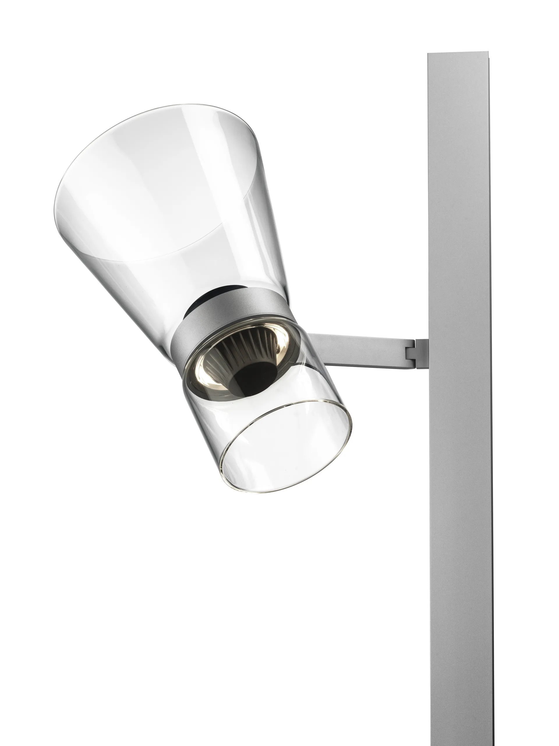 Nocturne FI cone lampada da terra - Silver,  Flos