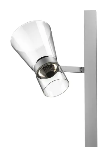 Nocturne FI cone lampada da terra - Silver - Flos