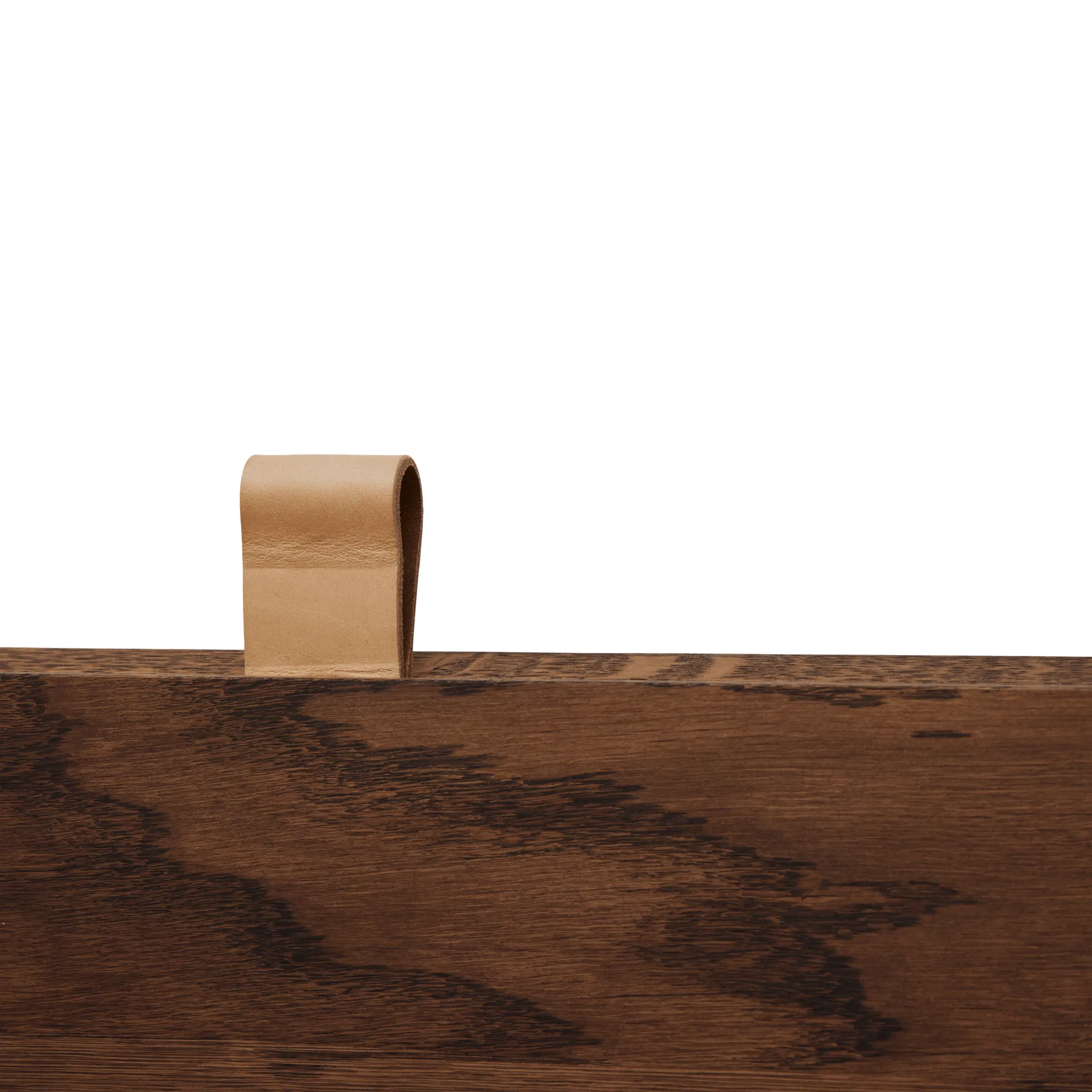 A Line panca contenitore 90 cm, Rovere affumicato Form & Refine