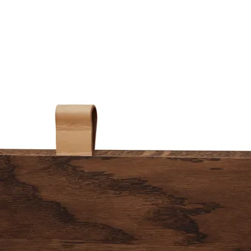 A Line panca contenitore 90 cm - Rovere affumicato - Form & Refine