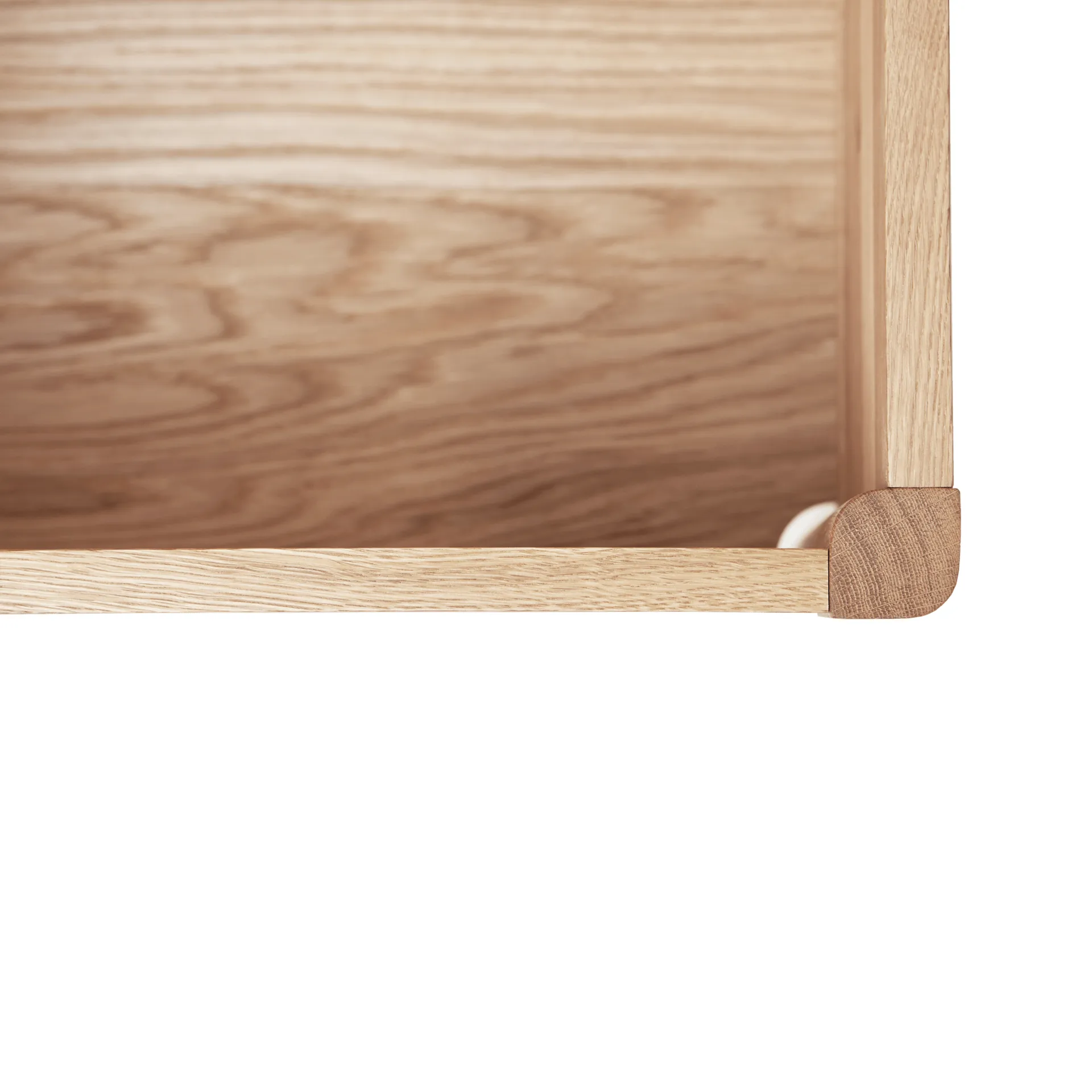 A Line panca contenitore 90 cm, Rovere sbiancato Form & Refine