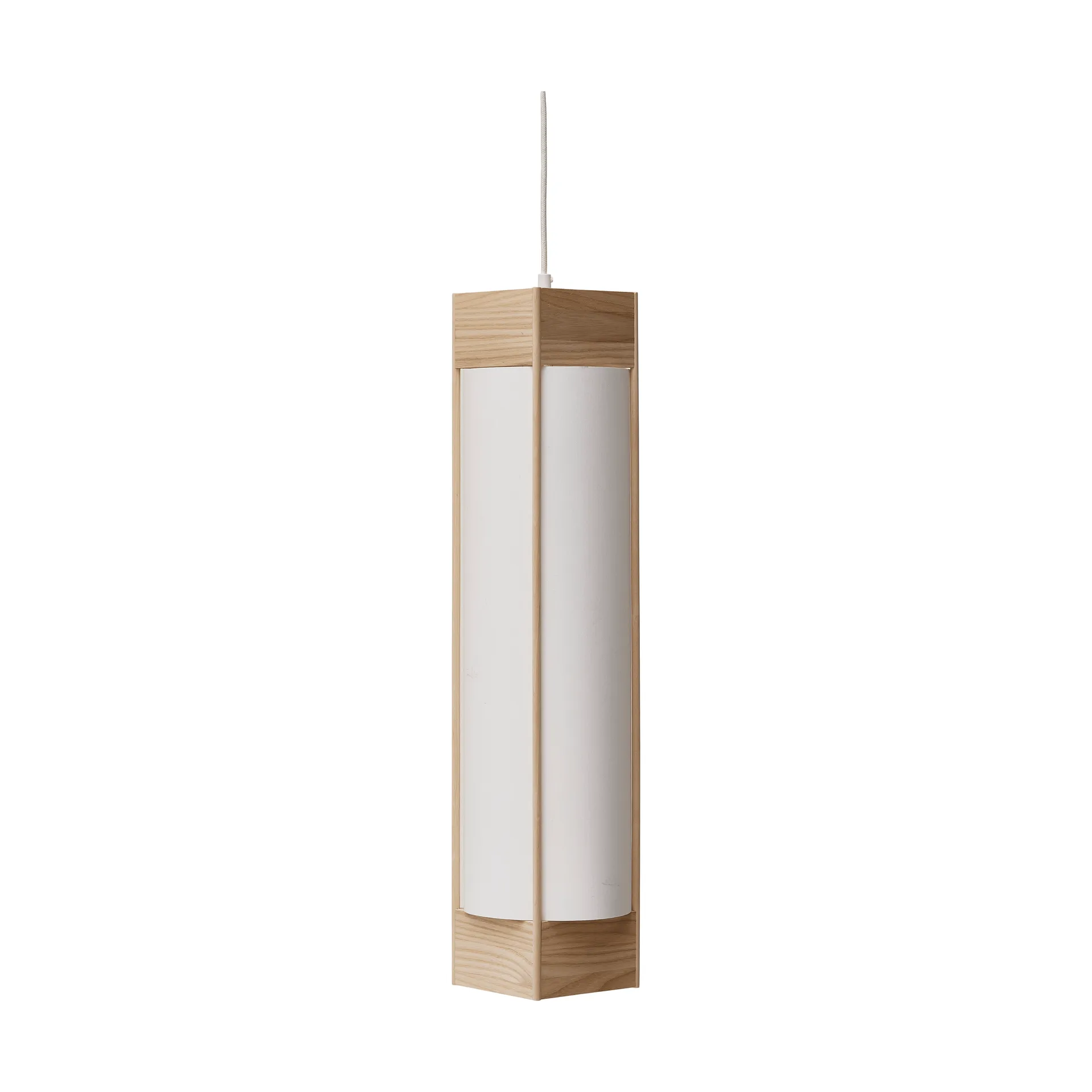 Andon lampada a sospensione, Frassino, lungo Form & Refine