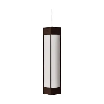 Andon lampada a sospensione - Frassino marrone scuro, long - Form & Refine