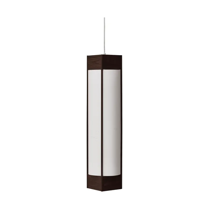 Andon lampada a sospensione - Frassino marrone scuro, long - Form & Refine