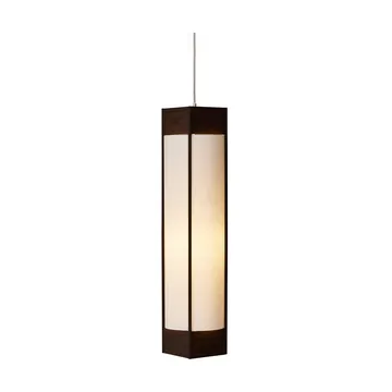 Andon lampada a sospensione - Frassino marrone scuro, long - Form & Refine