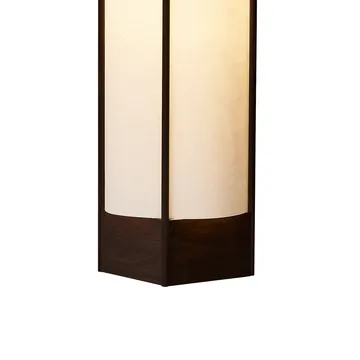 Andon lampada a sospensione - Frassino marrone scuro, long - Form & Refine