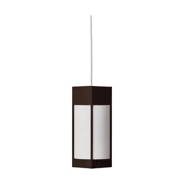 Andon lampada a sospensione - Frassino marrone scuro, small - Form & Refine