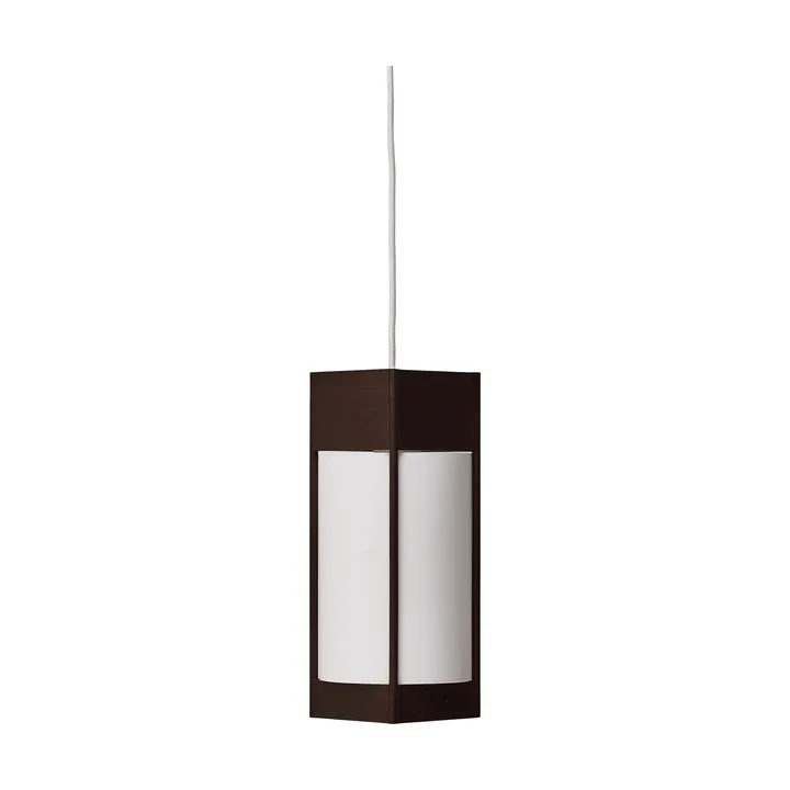 Andon lampada a sospensione - Frassino marrone scuro, small - Form & Refine