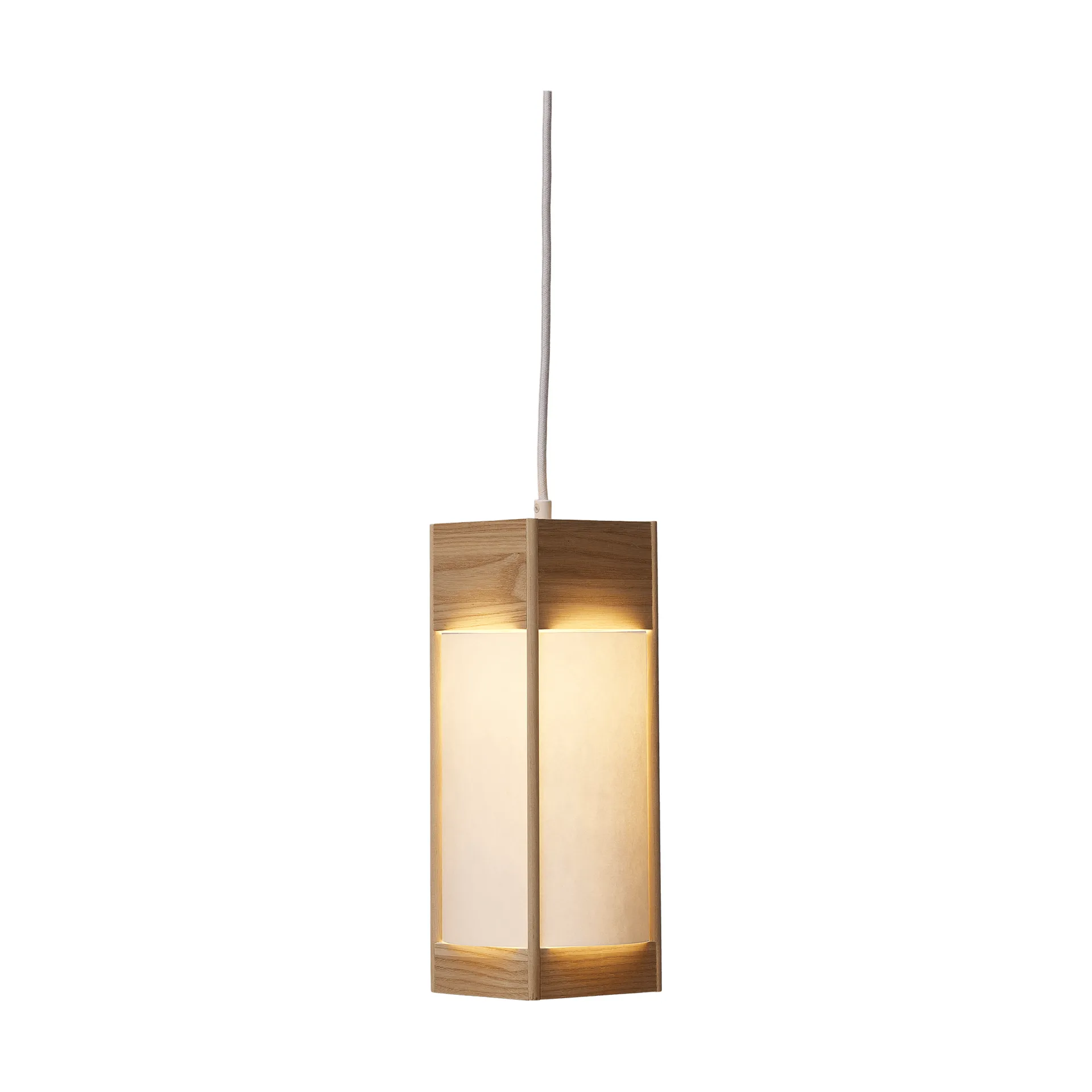 Andon lampada a sospensione, Frassino, small Form & Refine