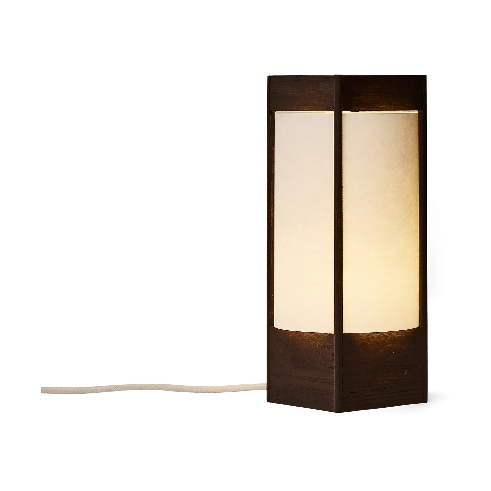 Andon lampada da tavolo, Frassino scuro, 32 cm Form & Refine