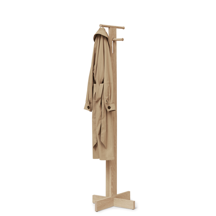 Attaccapanni da ingresso Foyer 173,3 cm, Rovere bianco Form & Refine