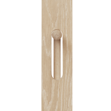 Attaccapanni da ingresso Foyer 173,3 cm - Rovere bianco - Form & Refine