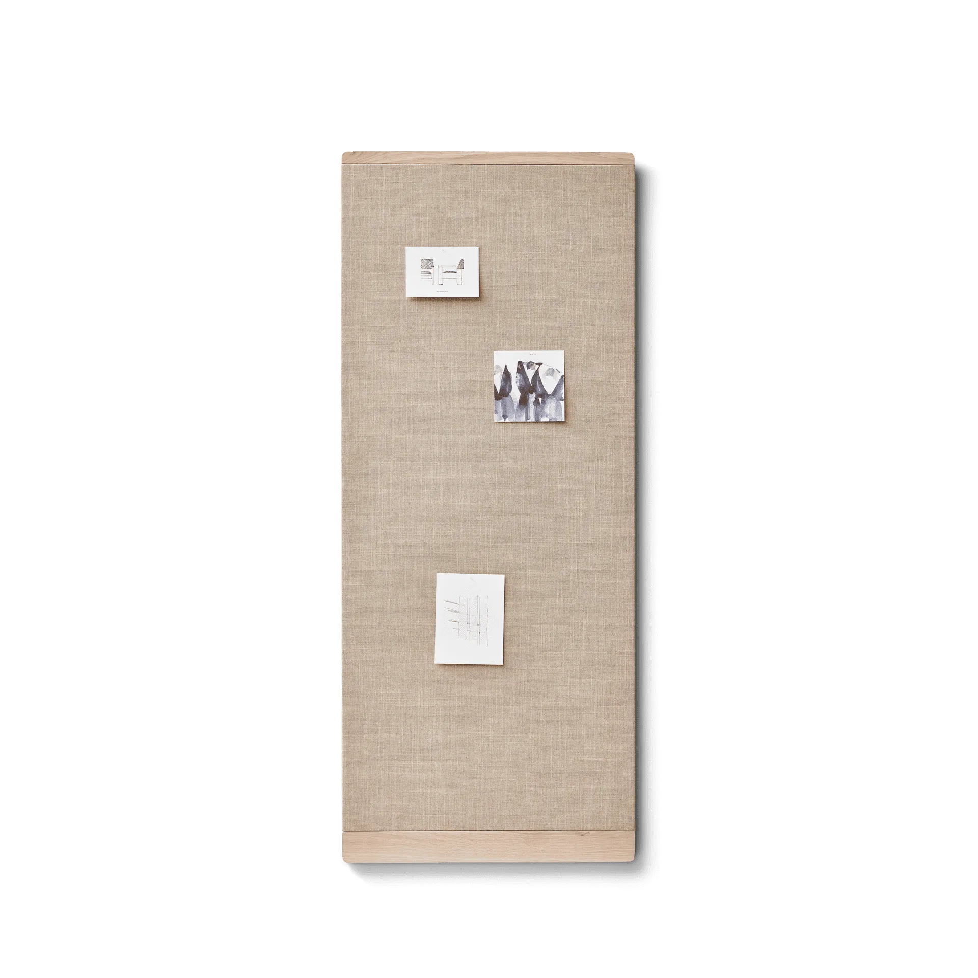 Bacheca Rim 60×145 cm, Rovere bianco Form & Refine