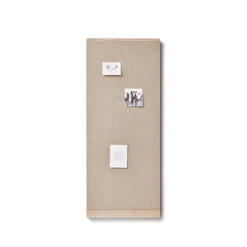 Bacheca Rim 60×145 cm - Rovere bianco - Form & Refine