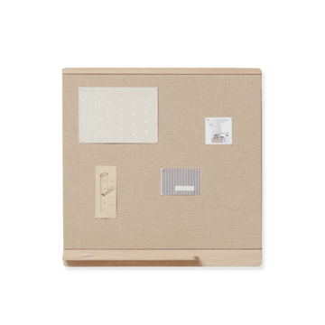 Bacheca Rim 75×75 cm - Rovere bianco - Form & Refine