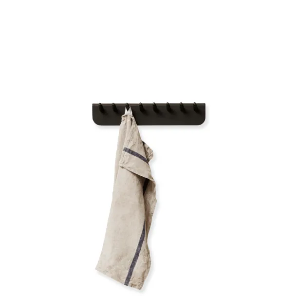 Barra appendiabiti Echo da 40 cm, Nero Form & Refine