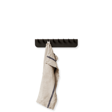 Barra appendiabiti Echo da 40 cm - Nero - Form & Refine