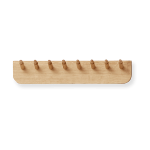 Barra appendiabiti Echo da 40 cm - Rovere bianco - Form & Refine