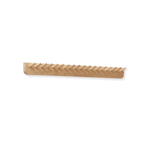Barra appendiabiti Echo da 88 cm, Rovere bianco Form & Refine