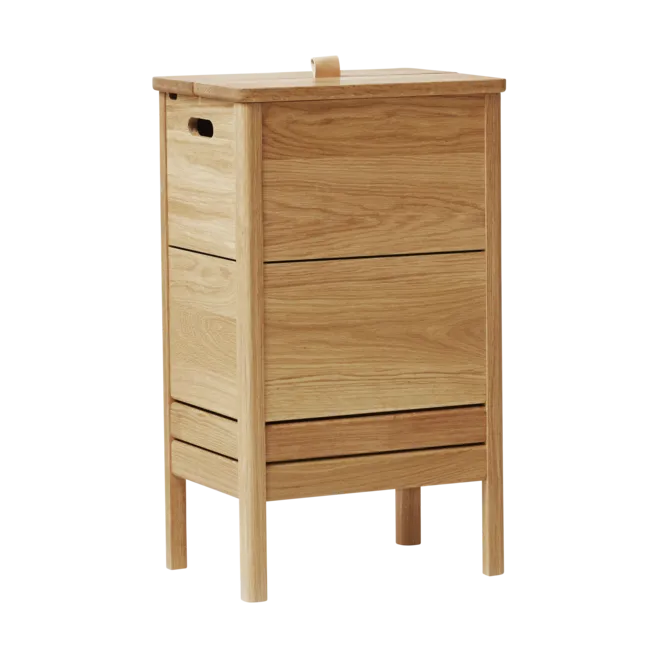 Cesto portabiancheria A Line, Rovere Form & Refine