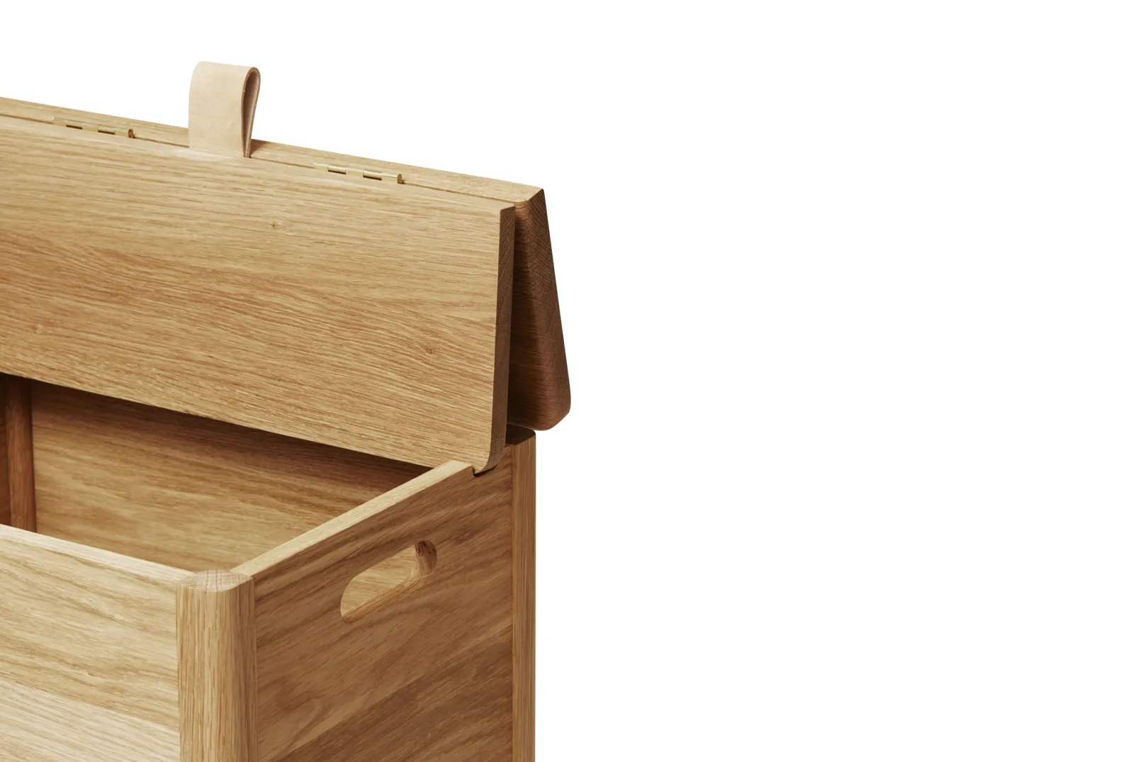 Cesto portabiancheria A Line, Rovere Form & Refine