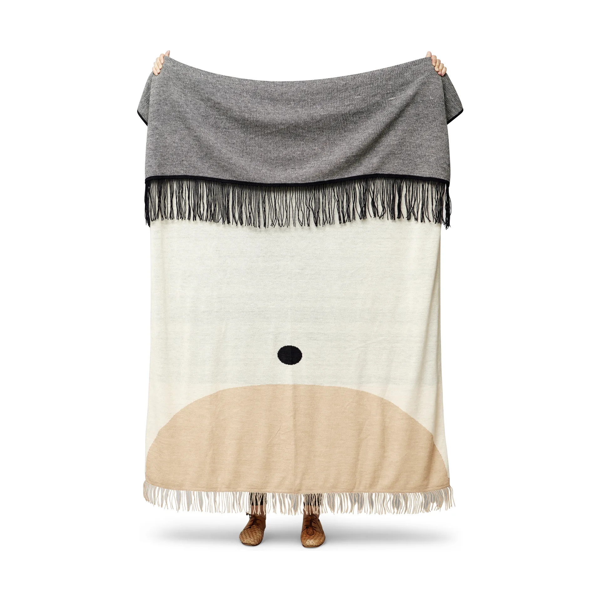 Coperta Aymara 130x190 cm, Pattern crema Form & Refine