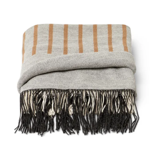 Coperta Aymara 130x190 cm, Pattern grigio Form & Refine