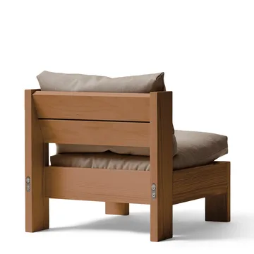 Icon poltrona lounge - Technicolor 0370-deep brown pino - Form & Refine