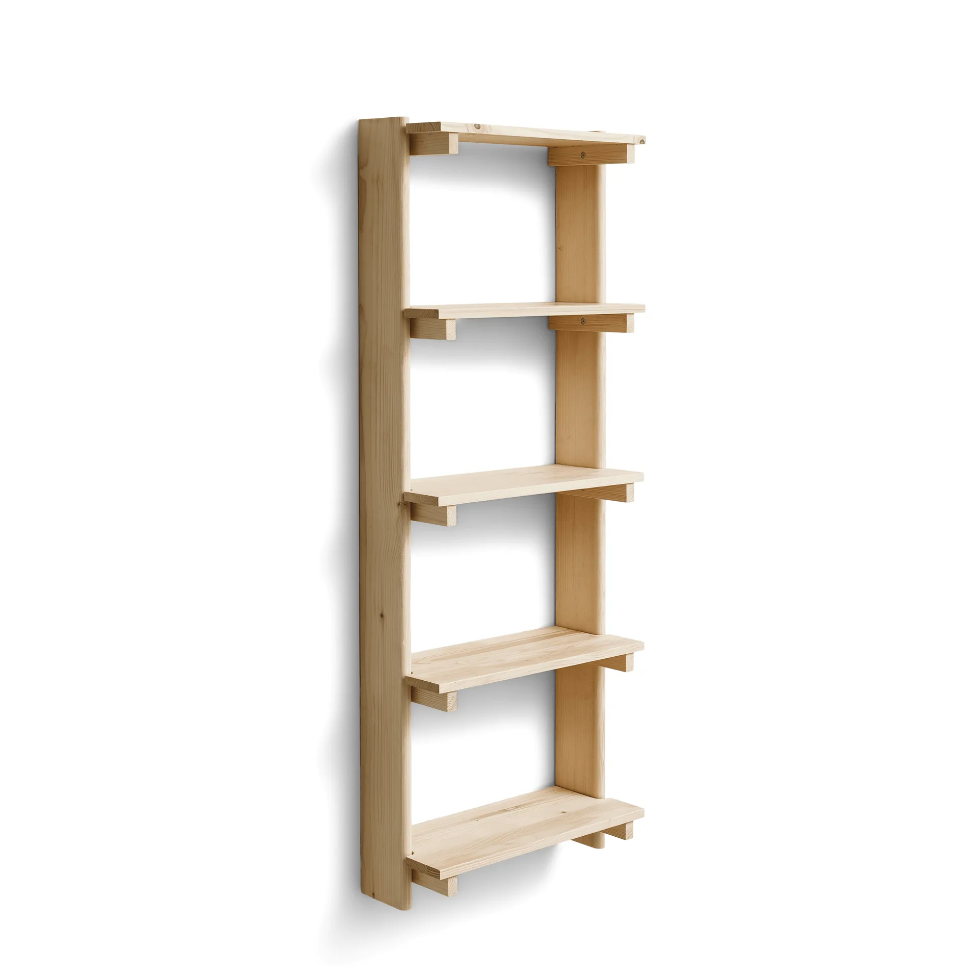 Mensola Beam 5 ripiani, Legno di pino Form & Refine
